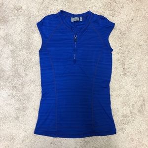 Athleta Blue Workout Top